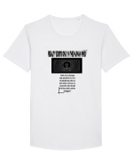 reality Tricou mânecă scurtă guler larg Bărbat Skater