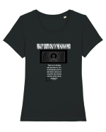 reality Tricou mânecă scurtă guler larg fitted Damă Expresser
