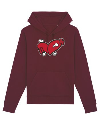 Red BONES X Wildheart Burgundy