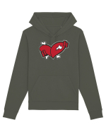 Red BONES X Wildheart Hanorac Unisex Drummer