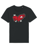 Red BONES X Wildheart Tricou mânecă scurtă Unisex Rocker