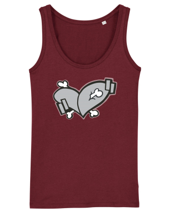 Grey BONES x Wildheart Burgundy