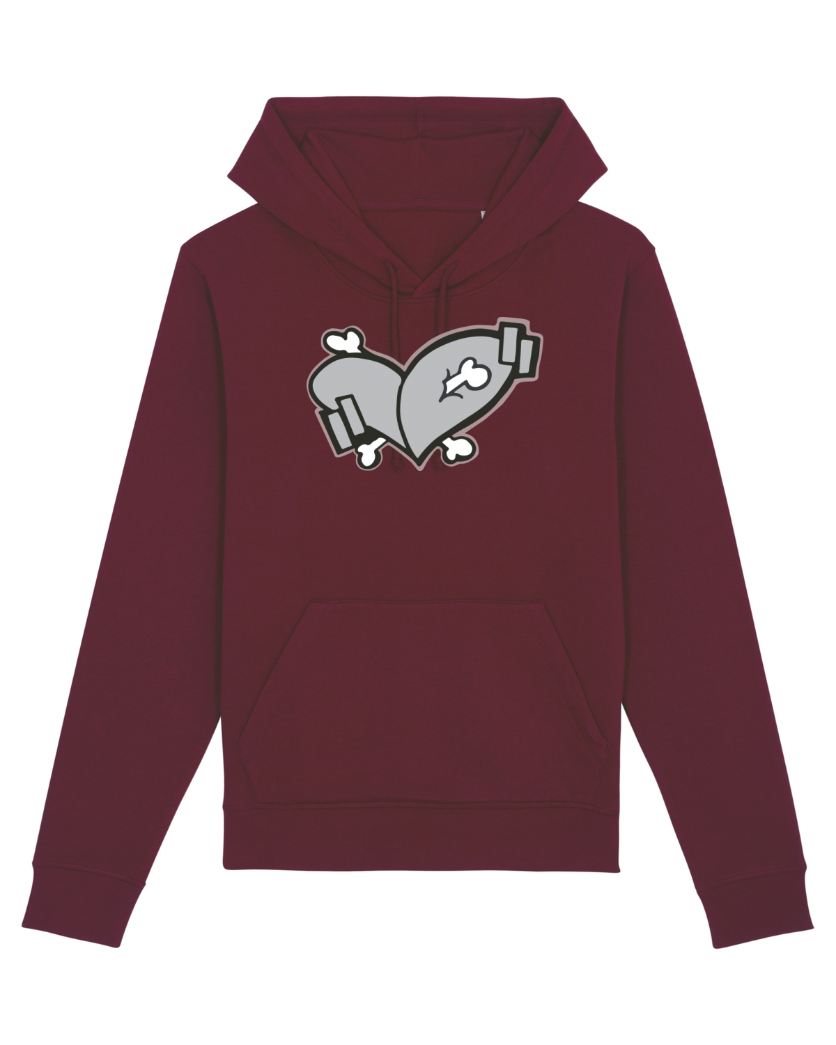 Hanorac Unisex Drummer Burgundy