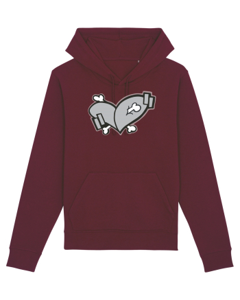Grey BONES x Wildheart Burgundy