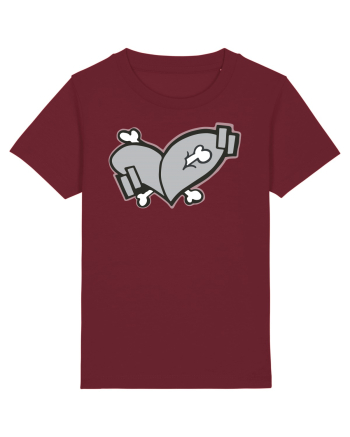 Grey BONES x Wildheart Burgundy