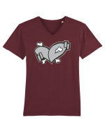 Grey BONES x Wildheart Tricou mânecă scurtă guler V Bărbat Presenter
