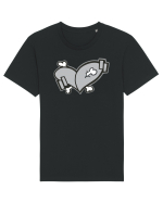 Grey BONES x Wildheart Tricou mânecă scurtă Unisex Rocker
