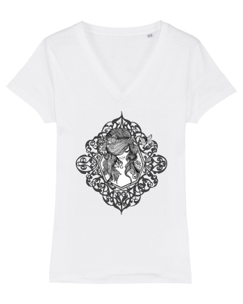 Mandala girl White