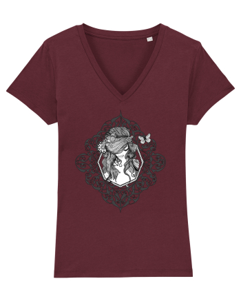 Mandala girl Burgundy
