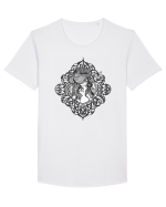 Mandala girl Tricou mânecă scurtă guler larg Bărbat Skater