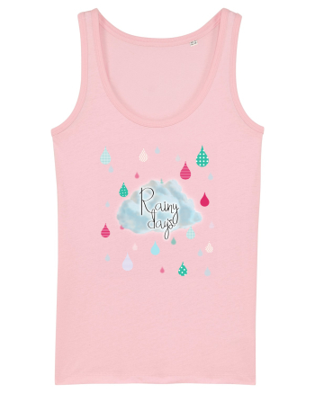 Rainy days Cotton Pink