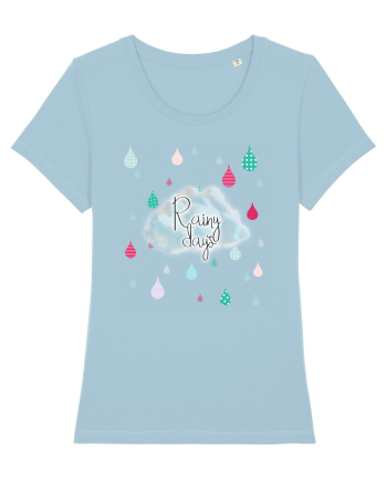 Rainy days Sky Blue