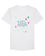 Rainy days Tricou mânecă scurtă guler larg Bărbat Skater