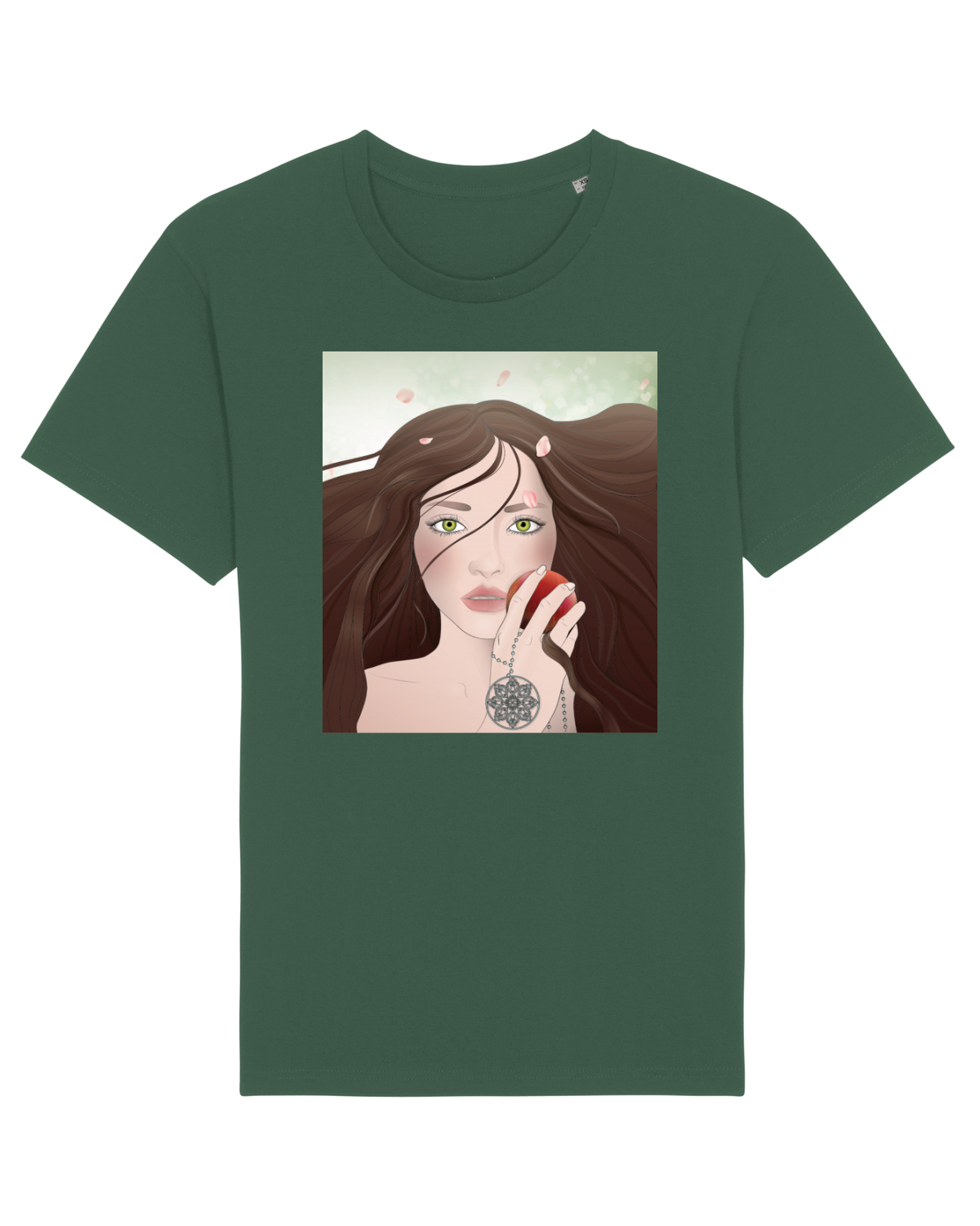 Tricou mânecă scurtă Unisex Rocker Bottle Green