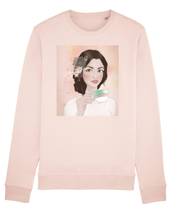 Girl at tea Candy Pink