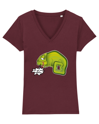 Chameleon quote Burgundy