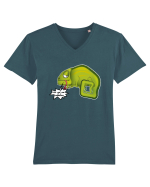 Chameleon quote Tricou mânecă scurtă guler V Bărbat Presenter