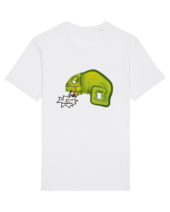 Chameleon quote White