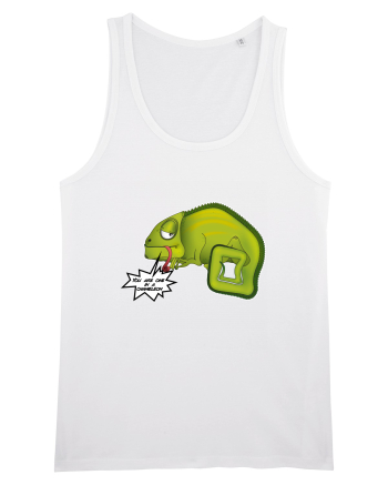 Chameleon quote White