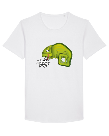 Chameleon quote White