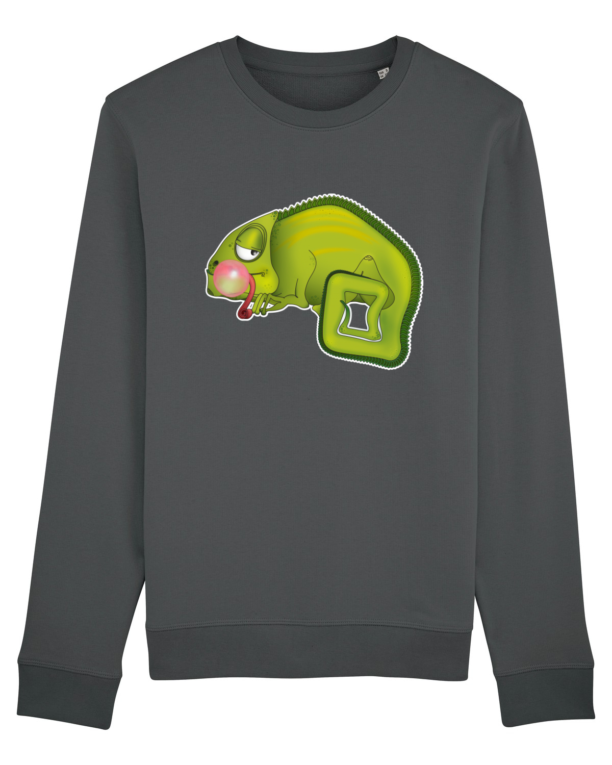 Bluză mânecă lungă Unisex Rise Anthracite