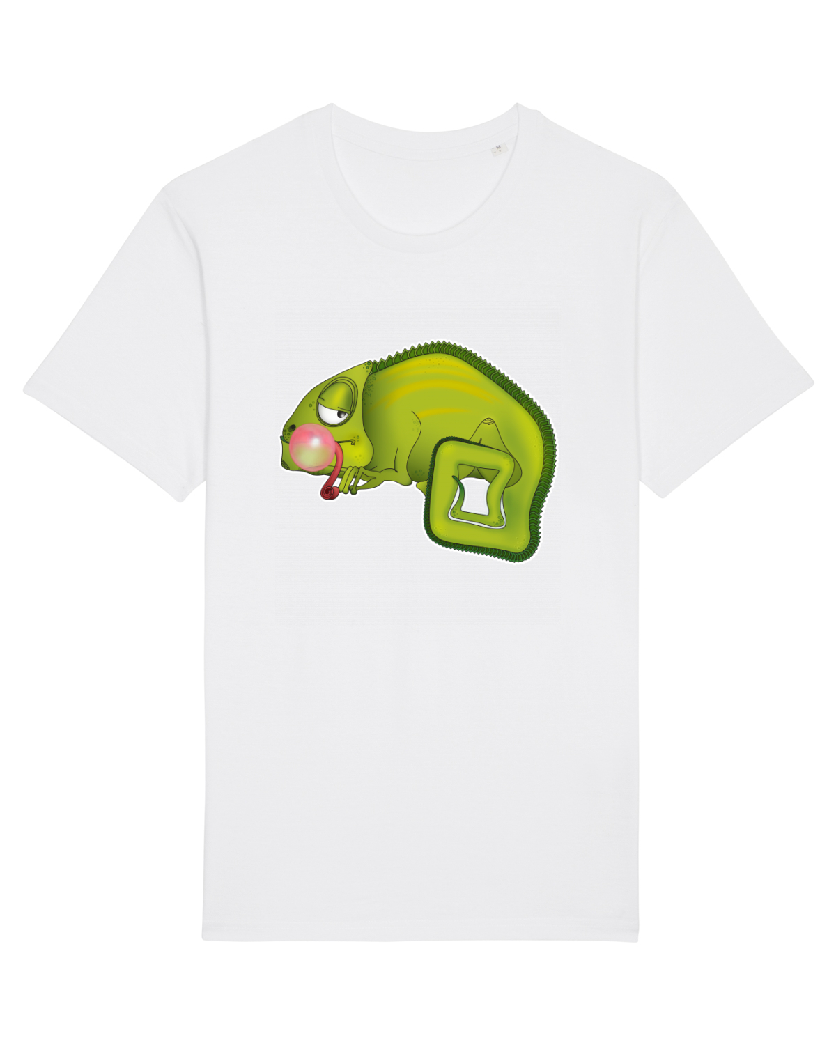 Tricou mânecă scurtă Unisex Rocker White