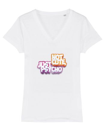 Not cute, just psycho White
