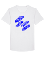 MORE Tricou mânecă scurtă guler larg Bărbat Skater