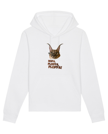 Big Floppa, hopa, hopa! White