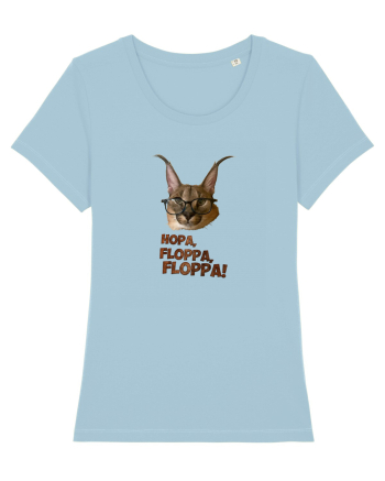 Big Floppa, hopa, hopa! Sky Blue