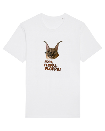 Big Floppa, hopa, hopa! White