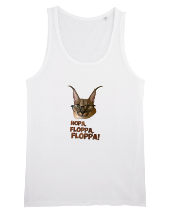Big Floppa, hopa, hopa! White