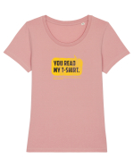 You read my t-shirt Tricou mânecă scurtă guler larg fitted Damă Expresser