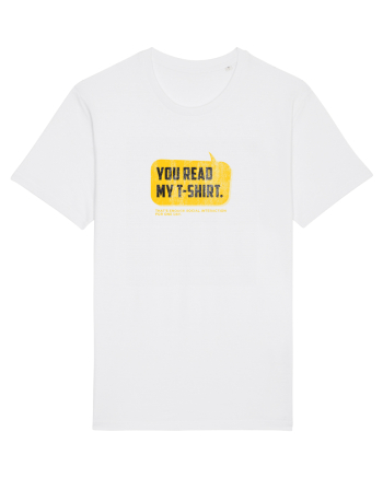 You read my t-shirt White
