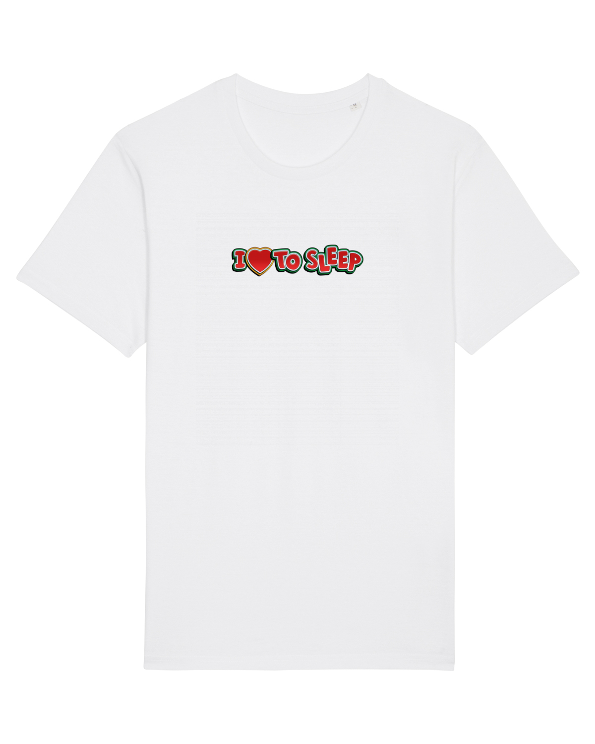 Tricou mânecă scurtă Unisex Rocker White