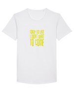 Sorry I'm late Tricou mânecă scurtă guler larg Bărbat Skater