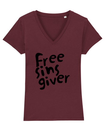 free sins giver Burgundy