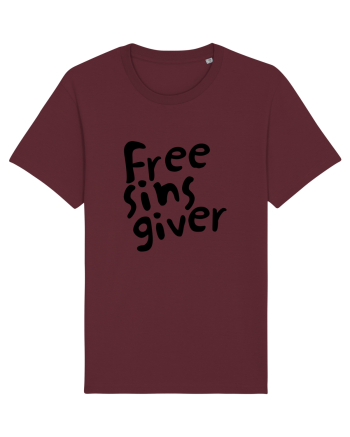 free sins giver Burgundy