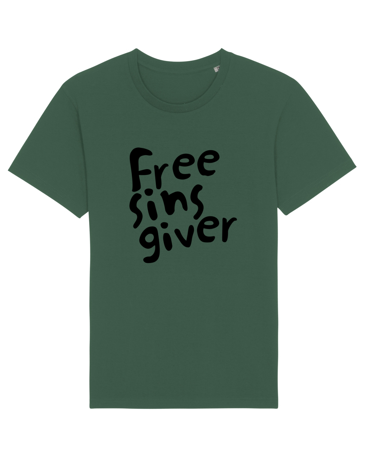 Tricou mânecă scurtă Unisex Rocker Bottle Green
