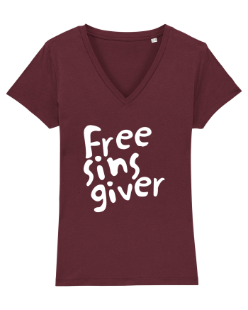 free sins giver Burgundy