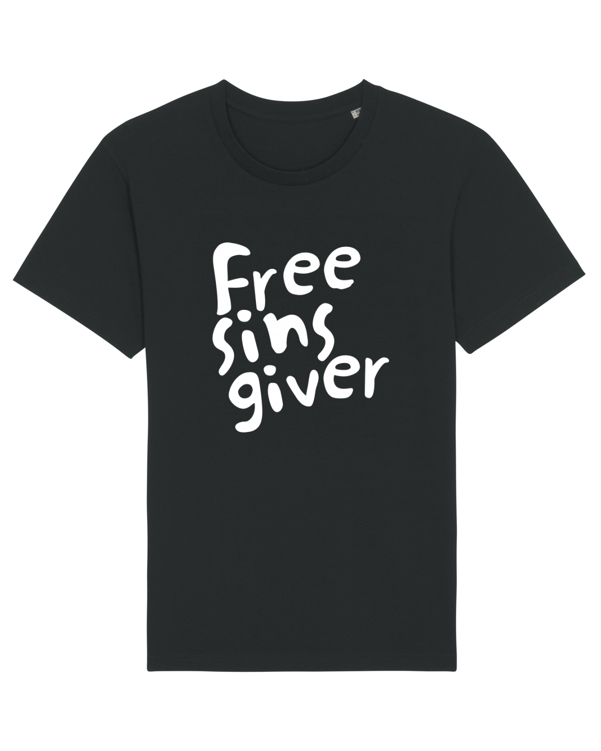 Tricou mânecă scurtă Unisex Rocker Black