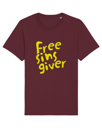 free sins giver Burgundy