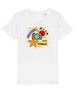 Păstrează amintirile verii Tricou mânecă scurtă  Copii Mini Creator