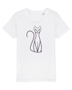 Hissing Cat Tricou mânecă scurtă  Copii Mini Creator