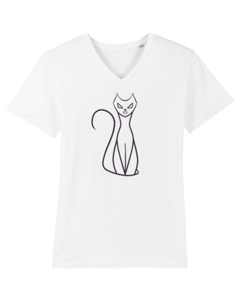 Hissing Cat White