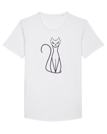 Hissing Cat White