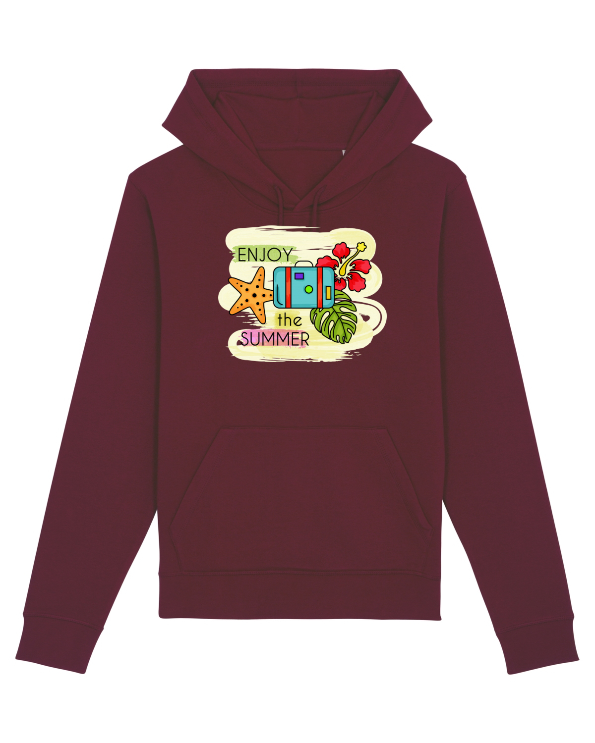 Hanorac Unisex Drummer Burgundy