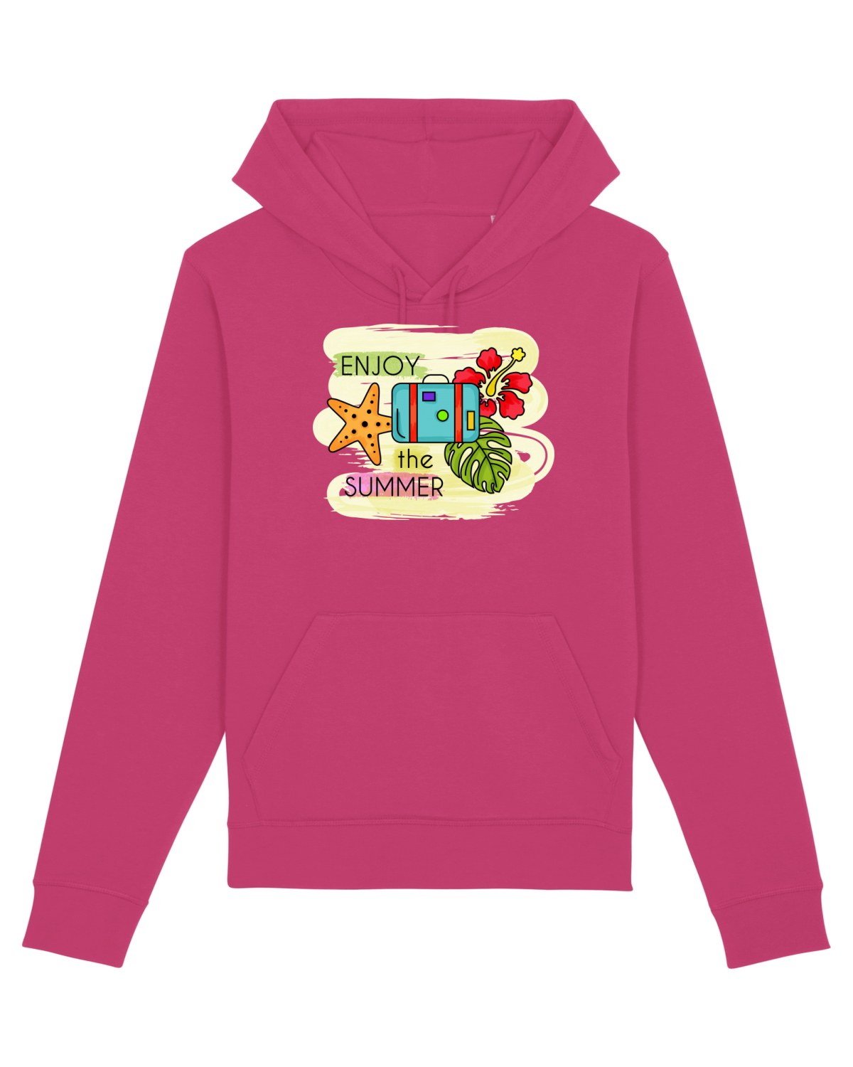 Hanorac Unisex Drummer Raspberry