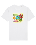 Bucură-te de vară Tricou mânecă scurtă Unisex Rocker