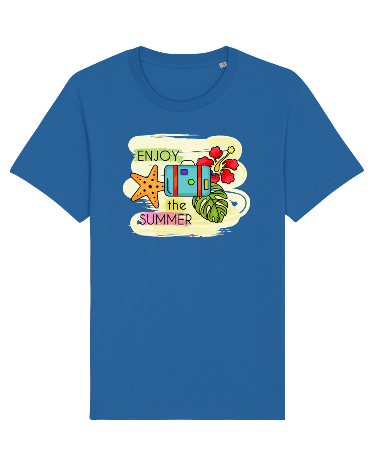 Tricou mânecă scurtă Unisex Rocker Royal Blue